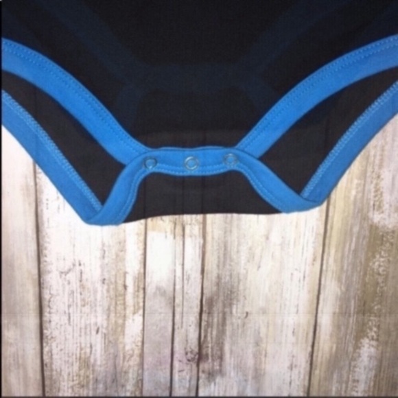 NFL Carolina Panthers Black & Blue Onsie Girls 18M - Picture 4 of 6